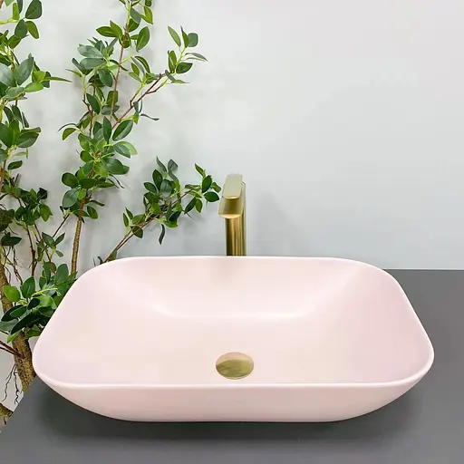 Умивальник VBI Avezzano pink matt накладний VBI-014405, Цветной - фото 1