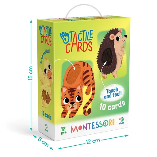 Набір карток з тактильними елементами "Малюки тварин" DoDo Toys 301230 - фото 5