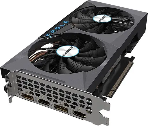 Видеокарта Gigabyte RTX 3060 12G EAGLE OC LHR (GV-N3060EAGLE OC-12GD rev.2.0) (GDDR6, 192 bit, PCI-E v4.0 x16) Б/у - фото 6