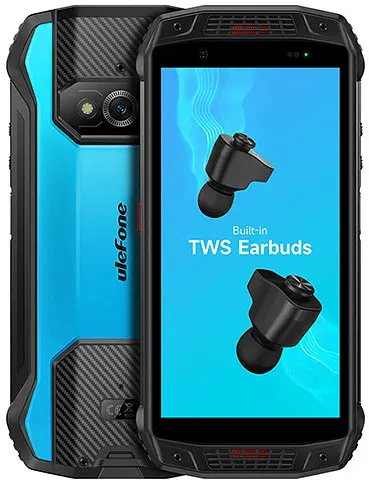 Захищений смартфон Ulefone Armor 15 6/128GB АКБ 6 600мАг Blue - фото 1