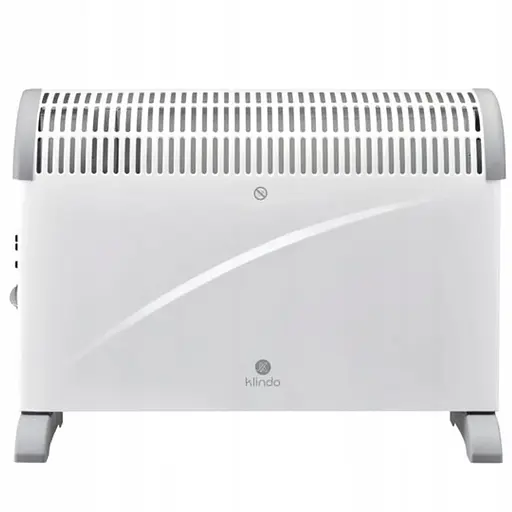 Електричний конвектор KCONV200-17 White KLINDO 2000 Вт 3 режими потужності підлоговий 15-20 м2 Білий - фото 2