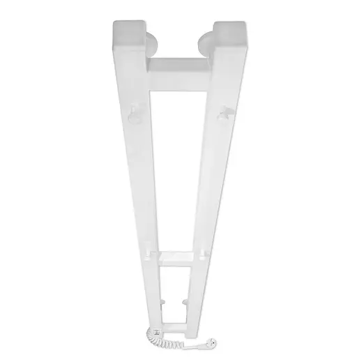 Электрический полотенцесушитель Laris Зебра Дуэт ЧФ3 80x1200 Е левый R3 77700088, Белый, Левое, Электронный - фото 4