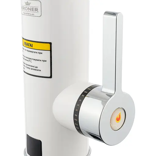 Проточний водонагрівач Kroner KRM Volt - CW189 з дисплеєм CV023242 - фото 4