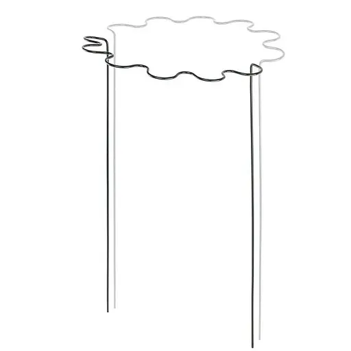 Хвиляста кільцева опора для рослин Bradas 1/2 кола, Ø 30 см, висота 35 см (TYRP4F3035) - фото 1