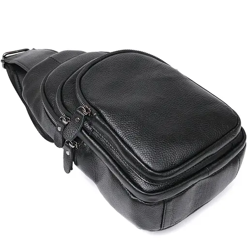 Чоловіча шкіряна сумка Vintage 17х31х7 см sum0020291 - фото 3