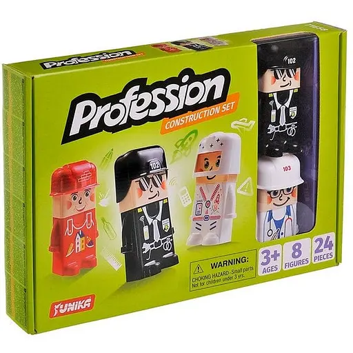Конструктор с фигурками Profession Юніка 71658 8 персонажей 24 детали - фото 1
