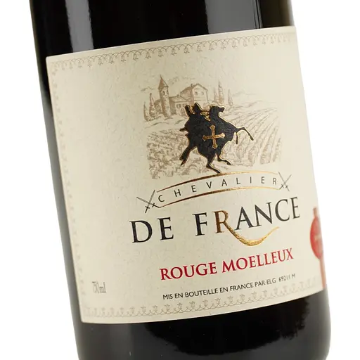 Вино Chevalier de France Rouge Moelleux, червоне, напівсолодке, 0,75 л - фото 5