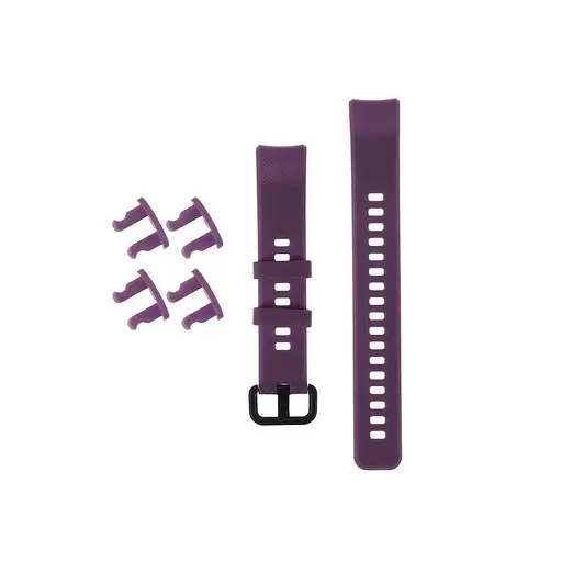 Ремінець для фітнес-браслета MIIQNUS для Honor Band 4 і 5 пурпурний - фото 5