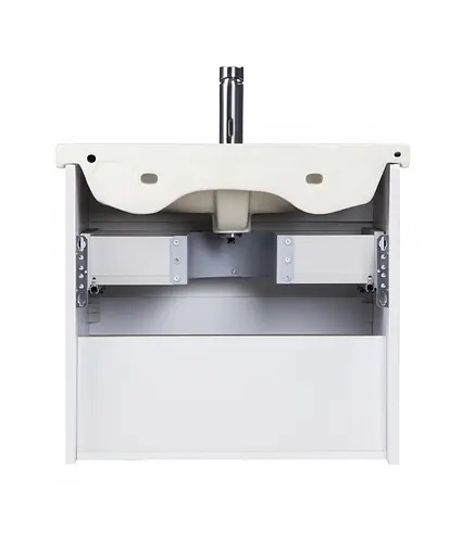 Тумба Мойдодир Сорренто 60-A Білий у ванну з умивальником ID-60 Білий - фото 3