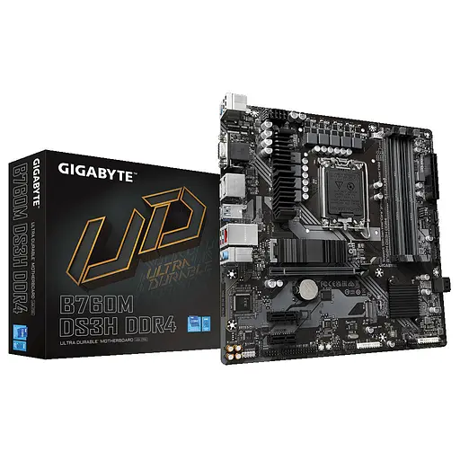 Материнська плата GIGABYTE B760M DS3H DDR4 - фото 5