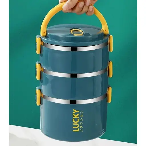 Термос для їжі - ланчбокс Food Box Kids 1,5 л харчовий термос з контейнером - фото 2