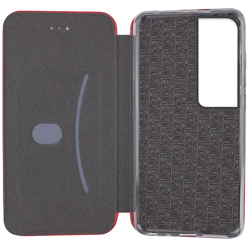 Шкіряний чохол-книжка Classy для Realme C65 4G Червоний - фото 4