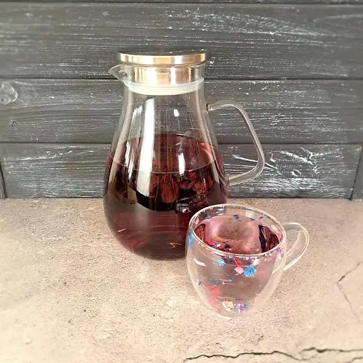 Глечик скляний Vittora Salut 1.8 л VT-5902-1800 (133112) - фото 3