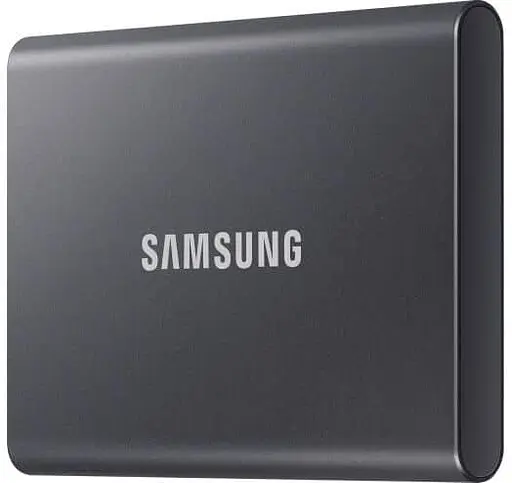Накопичувач SSD Samsung SSD 2TB USB 3.2 Gen 2 T7 Titan Gray (MU-PC2T0T/WW) - фото 2
