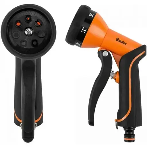 Пистолет для полива Bradas BLACK LINE 7 режимов MULTI WATER ECO-2058 - фото 1