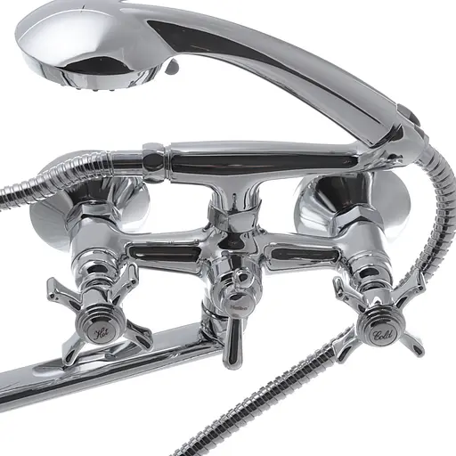 Змішувач для ванни Haiba Zeus 143 HB0422 Хром - фото 3