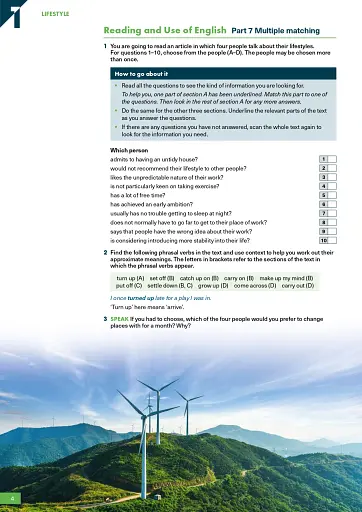 Ready for B2 First Student's Book with key and Digital Student's Book 4th Ed - фото 5