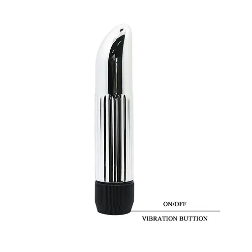 Вібратор Baile Mini Vibrator 14 см сріблястий - фото 5