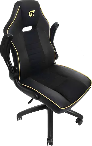 Геймерское кресло GT Racer черное с желтым (X-2760 Black/Yellow) - фото 5