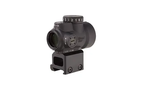 Коллиматорный прицел Trijicon MRO 2.0 MOA Red Dot; Lower 1/3 Cowitness Mount - фото 3