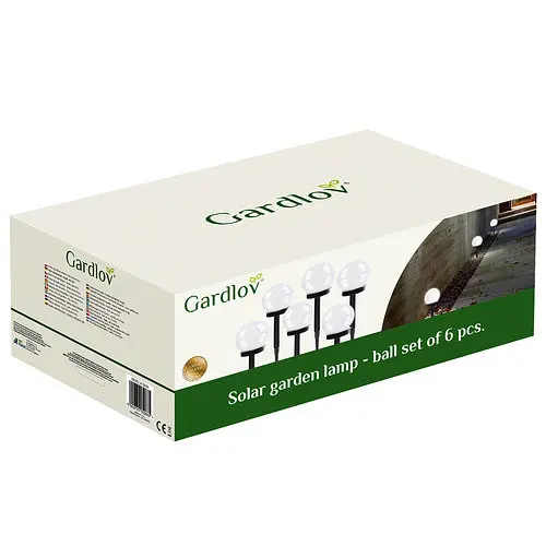 Світильники кулі Gardlov 23562 сонячні садові 6 шт - фото 3