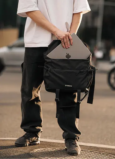 Мужская сумка Sambag DART Черная 33 х 24 х 10 см (51311301m) - фото 4
