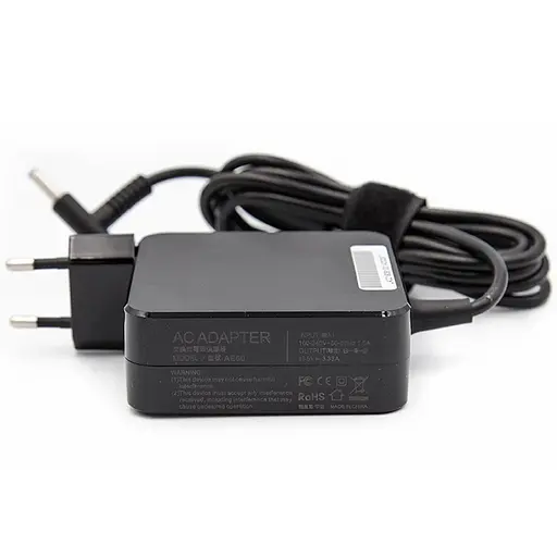 Блок живлення для ноутбука PowerPlant HP 220V, 19.5V 65W 3.33A (4.5*3.0) wall mount (WM-HP65G4530) - фото 1