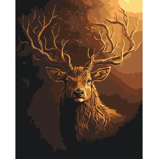 Картина за номерами Art Craft Сохатий 40х50 см (11707-AC) - фото 2