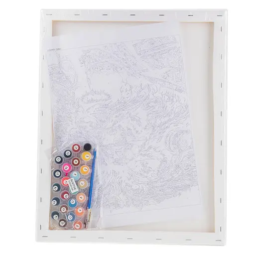 Набір для розпису по номерах "Лео" 40*50 см, IDEA2-GX47377, ТМ "99IDEAS" - фото 6