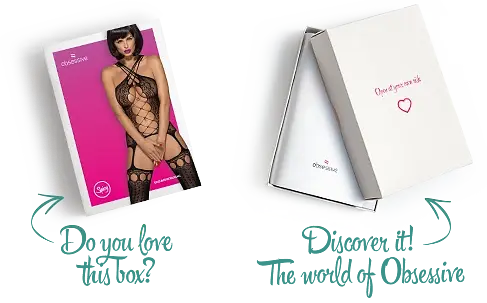 Бодистокинг Obsessive Bodystocking G313 шнуровка геометрический декор S/M/L - фото 7