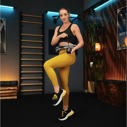 Хулахуп Trex Sport TX-020CHH массажный с утяжелителем и счетчиком серый - фото 5