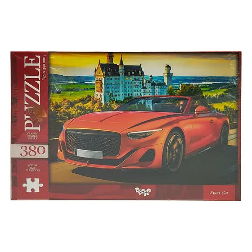Класичні пазли "Sport Car" Danko Toys C380-07-02, 380 елементів - фото 1