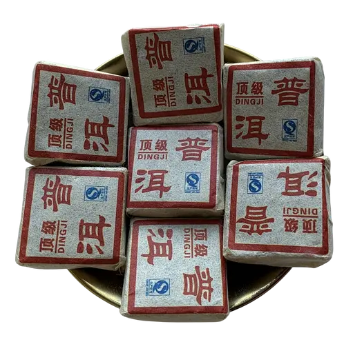 Шу пуер вищої категорії DINGJI 2003 рік 100 г