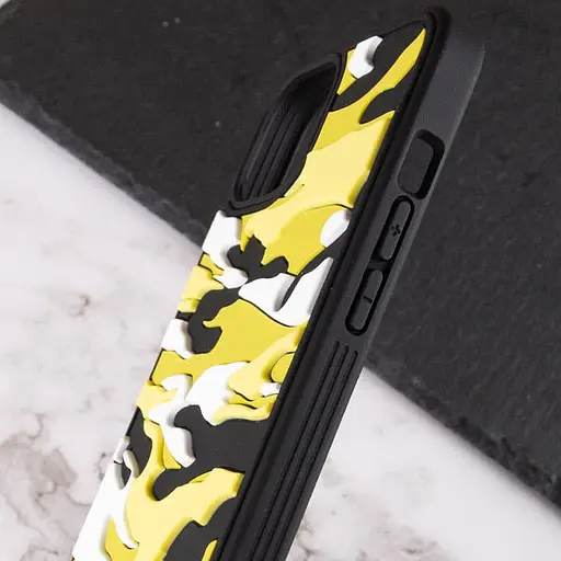 Чохол Epik TPU+PC Army Collection для Apple iPhone 13, 6.1 Жовтий - фото 4