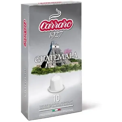 Кава в капсулах Nespresso Carraro Guatemala 10 шт - фото 1