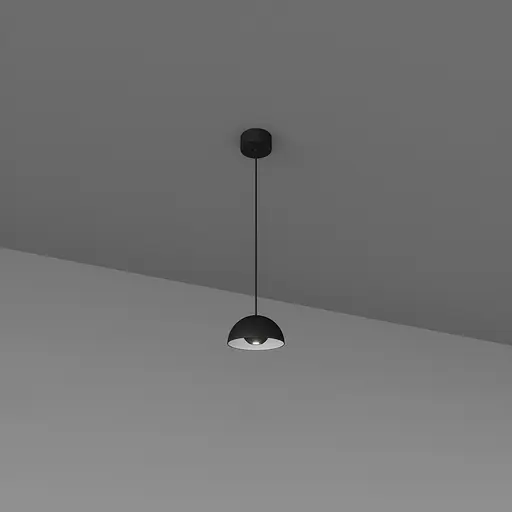 Підвісний світильник Skarlat RHL7755 5W BK+WH 4000K - фото 1