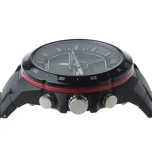 Чоловічий годинник Skmei 1016 Shark Black З червоною облямівкою - фото 7