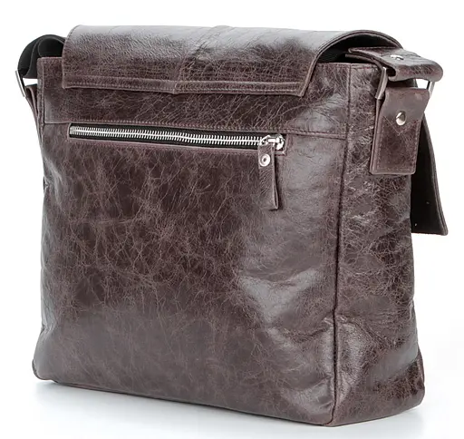 Чоловіча шкіряна сумка SHVIGEL 30х22х8 см sum0012638 - фото 4