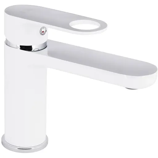 Змішувач для раковини Qtap Jay, Chrome/White (k35) QTJAY270CRW45551 - фото 1