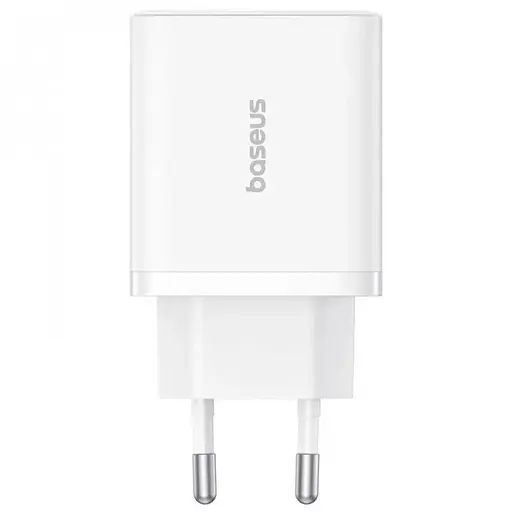МЗП Baseus Cube Pro Fast Charger PD30W (1USB-A/1C) (P10111404) Moon White - фото 3
