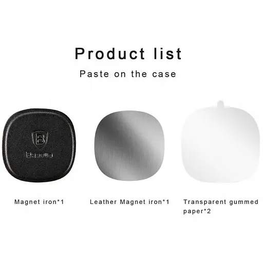 Автодержатель в решетку воздуховода Baseus Privity Pro Air Magnet Bracket - фото 3