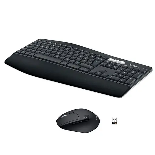 Комплект (клавиатура и мышь) Logitech MK850 Performance Combo (920-008226) Wireless Black - фото 1
