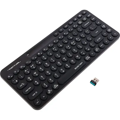 Клавіатура A4Tech Fstyler FBK36C AS Black (132502) - фото 2