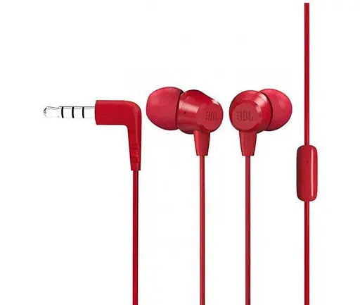 Навушники JBL C50HI Red (JBLC50HIRED) - фото 2