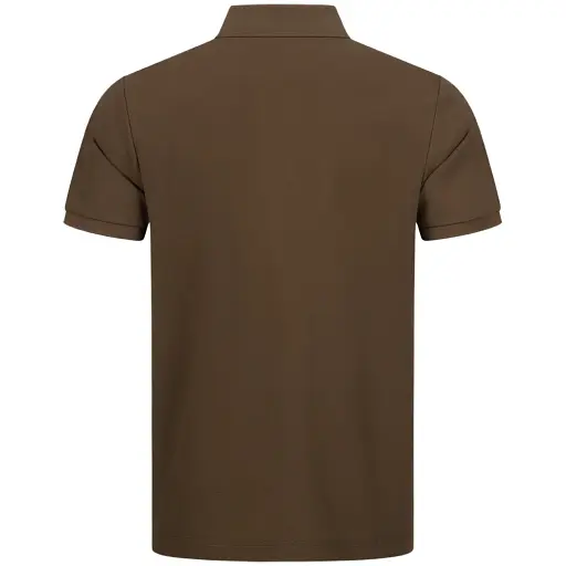Теніска поло Blaser Active Outfits Solid Polo Shirt 2XL Dark brown - фото 2