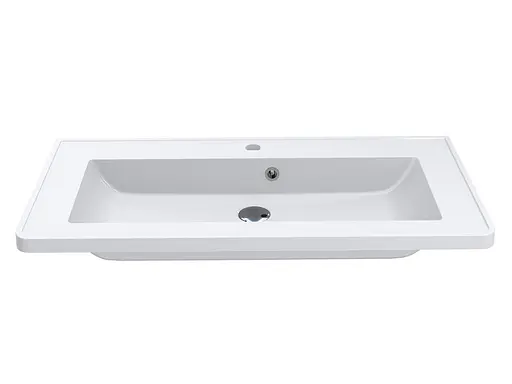 Умивальник Miraggio Tres глянсовий 0001542, Білий - фото 4