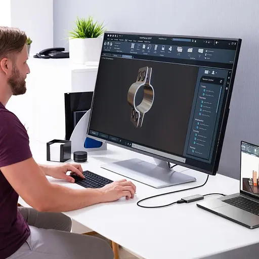 USB-хаб j5create JCH453-N, USB Type-C 5-в-1 (JCH453-N) - фото 8