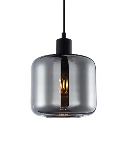 Підвісний світильник, люстра Italux PND-74920-1-BK-SG Maluna E27 1x40W IP20 Чорний - фото 3