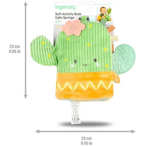 Книга мягкая развивающая Ingenuity Calm Springs (13045) - фото 2
