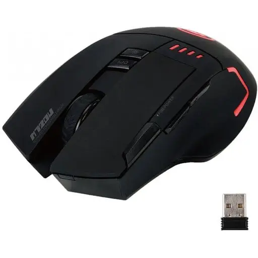 Миша бездротова Marvo M720W Wireless чорна - фото 1